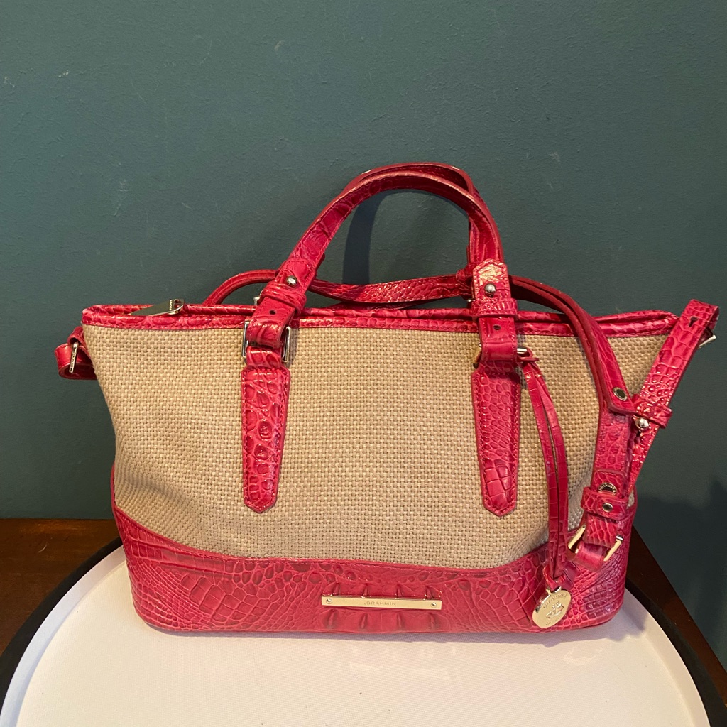 Brahmin Mini Asher Shoulder Bag In Punch Harbor